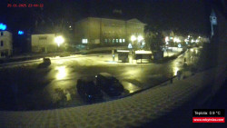 Střed obce Rokytnice nad Jizerou