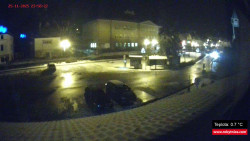 Střed obce Rokytnice nad Jizerou