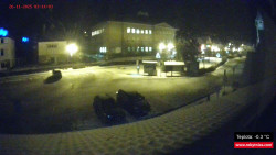 Střed obce Rokytnice nad Jizerou