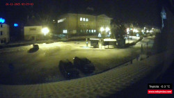 Střed obce Rokytnice nad Jizerou