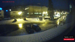 Střed obce Rokytnice nad Jizerou