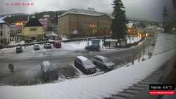 Střed obce Rokytnice nad Jizerou