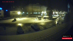 Střed obce Rokytnice nad Jizerou