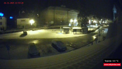 Střed obce Rokytnice nad Jizerou