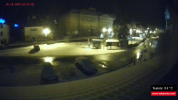 Střed obce Rokytnice nad Jizerou