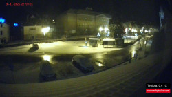 Střed obce Rokytnice nad Jizerou