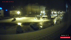 Střed obce Rokytnice nad Jizerou