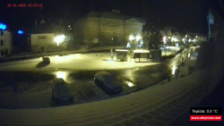 Střed obce Rokytnice nad Jizerou