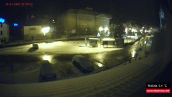 Střed obce Rokytnice nad Jizerou