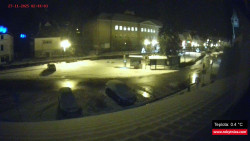 Střed obce Rokytnice nad Jizerou