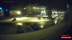 Střed obce Rokytnice nad Jizerou