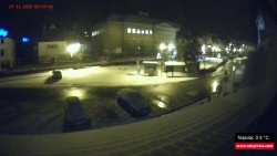 Střed obce Rokytnice nad Jizerou