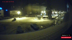 Střed obce Rokytnice nad Jizerou