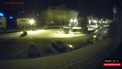 Střed obce Rokytnice nad Jizerou