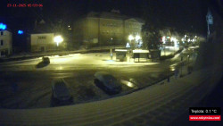 Střed obce Rokytnice nad Jizerou