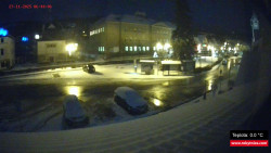 Střed obce Rokytnice nad Jizerou