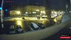 Střed obce Rokytnice nad Jizerou