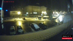 Střed obce Rokytnice nad Jizerou