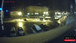 Střed obce Rokytnice nad Jizerou