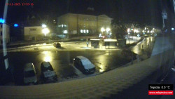 Střed obce Rokytnice nad Jizerou