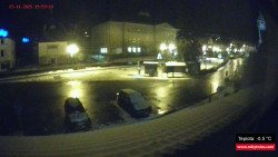 Střed obce Rokytnice nad Jizerou