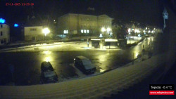 Střed obce Rokytnice nad Jizerou