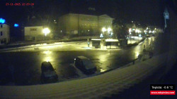 Střed obce Rokytnice nad Jizerou