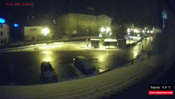 Střed obce Rokytnice nad Jizerou