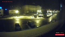 Střed obce Rokytnice nad Jizerou