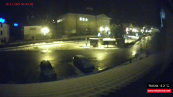 Střed obce Rokytnice nad Jizerou