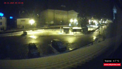 Střed obce Rokytnice nad Jizerou