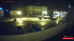 Střed obce Rokytnice nad Jizerou