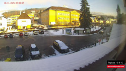 Střed obce Rokytnice nad Jizerou