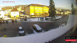 Střed obce Rokytnice nad Jizerou