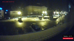 Střed obce Rokytnice nad Jizerou