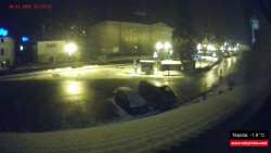 Střed obce Rokytnice nad Jizerou