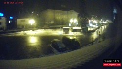 Střed obce Rokytnice nad Jizerou