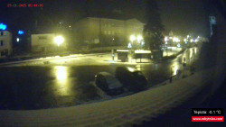 Střed obce Rokytnice nad Jizerou