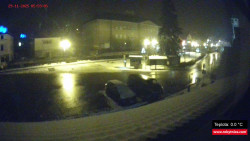 Střed obce Rokytnice nad Jizerou