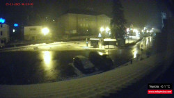 Střed obce Rokytnice nad Jizerou