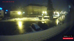 Střed obce Rokytnice nad Jizerou