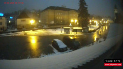 Střed obce Rokytnice nad Jizerou