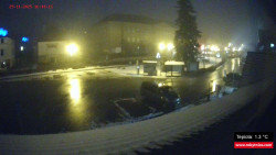 Střed obce Rokytnice nad Jizerou