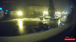 Střed obce Rokytnice nad Jizerou