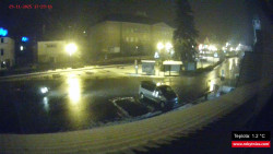 Střed obce Rokytnice nad Jizerou