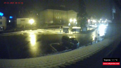 Střed obce Rokytnice nad Jizerou