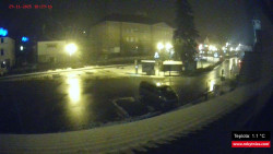 Střed obce Rokytnice nad Jizerou