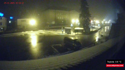 Střed obce Rokytnice nad Jizerou