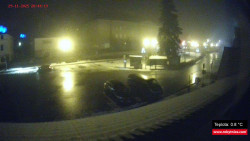 Střed obce Rokytnice nad Jizerou