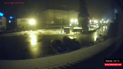 Střed obce Rokytnice nad Jizerou